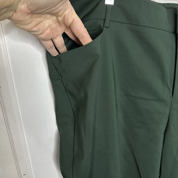 Eloquii Stretch Career Work Pants Green Size 20 30” Inseam - Picture 4 of 10